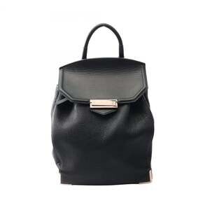 Alexander Wang PRISMA rucksack, leather, black, for women.